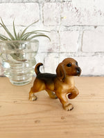 Small Vintage Hound Dog Figurine