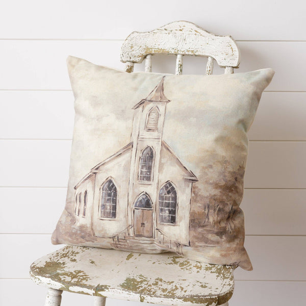 Reversible Church Pillow