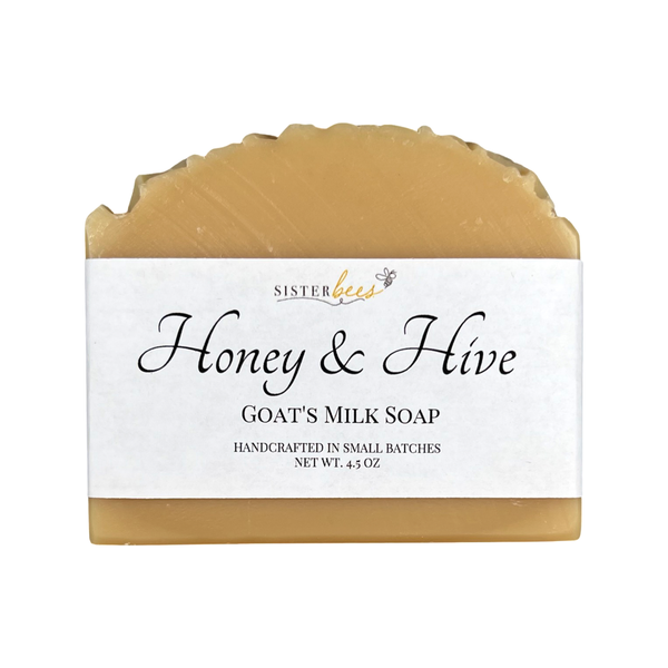Scent Free Honey & Hive Goat's Milk Soap