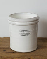 Large Crock - White Cottage Stoneware