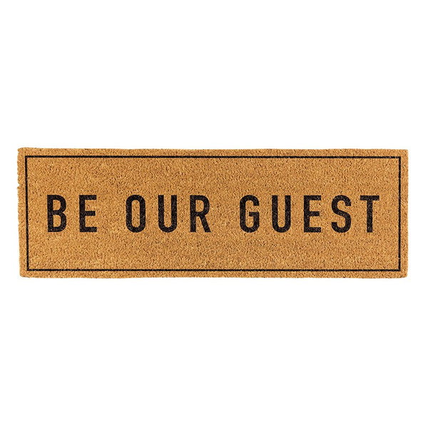 Be Our Guest Petite Door Mat