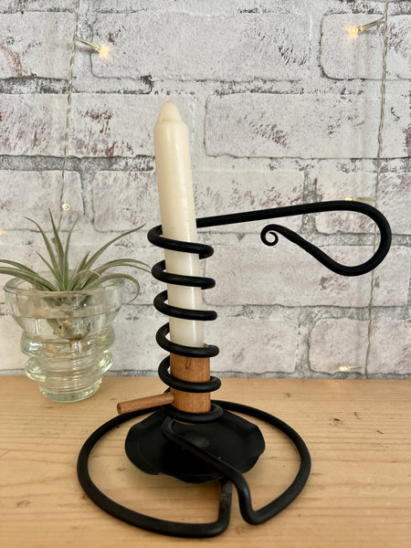 Metal Courting Candle