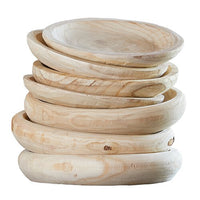 Large Paulowina Wood Bowl
